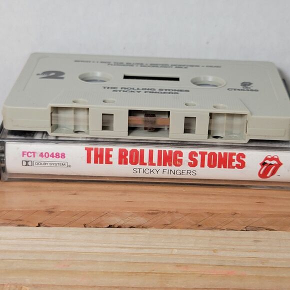 VINTAGE CASSETTE The Rolling Stones: Sticky Fingers - 1971 - Picture 4 of 5